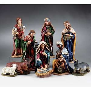  10 Piece Holy Family Christmas Nativity Scene Set #397746 