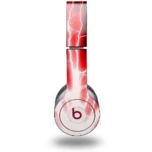  Lightning Red Decal Style Skin (fits genuine Beats Solo HD 