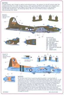 Kits World Decals 1/48 BOEING B 17 FLYING FORTRESS #2  