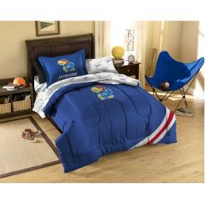  Kansas Jayhawks NCAA Bed in a Bag (Twin): Everything Else