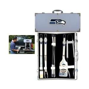  Seattle Seahawks 8pc. BBQ Set w/Case
