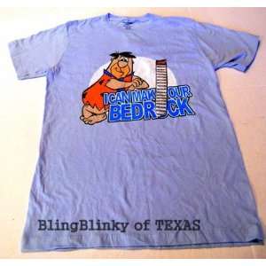  Fred Flintstone Hanna Barbera T Shirt Make Your BEDROCK 
