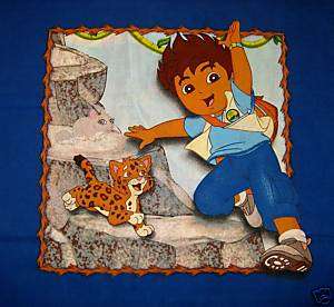GO DIEGO GO Baby Jaguar Rescue Pillow Panel Fabric  