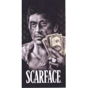  Scarface Al Pacino Tony Montana Hustler Beach Towel: Toys 