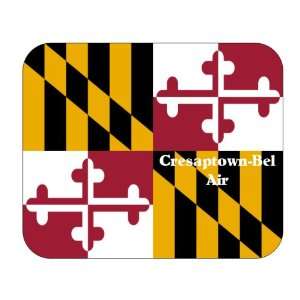   Flag   Cresaptown Bel Air, Maryland (MD) Mouse Pad: Everything Else