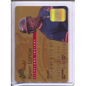    1995 Studio Gold Series #11 Kenny Lofton Sports Collectibles