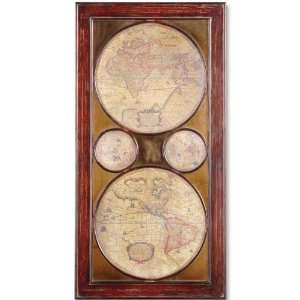  Uttermost 13493, Exploration Traditional Wall Art: Home 