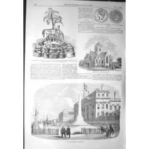  1856 BELLOT MEMORIAL GREENWICH CATHOLIC CHURCH PARIS