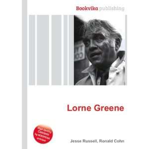  Lorne Greene Ronald Cohn Jesse Russell Books