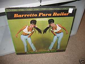 Ray Barretto Barretto Para Bailar LP Vinyl In Shrink  