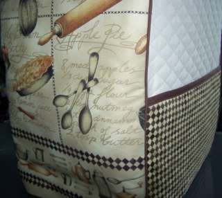 Bakery Bakers Quilted Cover KitchenAid Mixer NEW  