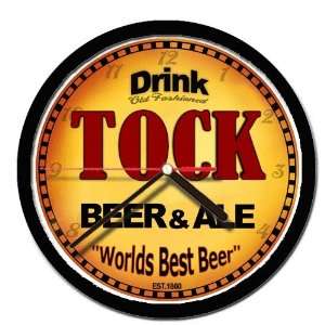  TOCK beer and ale cerveza wall clock 