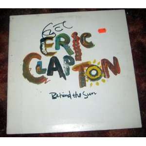  ERIC CLAPTON autographed SIGNED behind/sun RECORD 