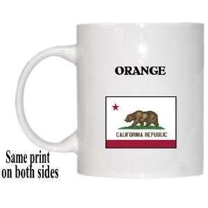    US State Flag   ORANGE, California (CA) Mug: Everything Else