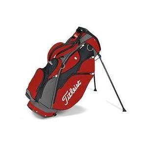 Titleist Premium Stand Bag   Black / Red   2012:  Sports 