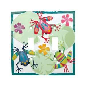   FROG double SWITCHPLATE COVER light switch plate: Home Improvement