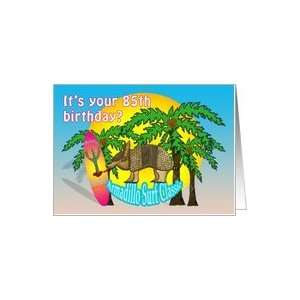  Aloha Surf 85th Birthday Card Toys & Games