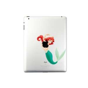 Top Decal Mermaid   Apple iPad 2 Sticker/iPad 3 Decal / new ipad Decal 