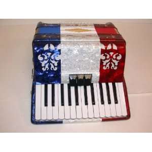  Rossetti Piano Accordion 48 Bass 26 Key 3 Switch, with 
