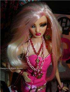 Louella~Ooak Model Muse Barbie~Repaint~Dressed #1 in My Kitty 