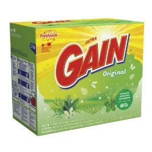  Gain Ultra Powder Detergent with Freshlock, 68 Loads, 77 