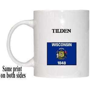  US State Flag   TILDEN, Wisconsin (WI) Mug Everything 
