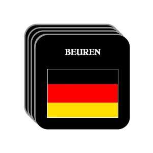  Germany   BEUREN Set of 4 Mini Mousepad Coasters 