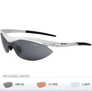  Tifosi Slip Interchangeable Lens Sunglasses   Pearl White 