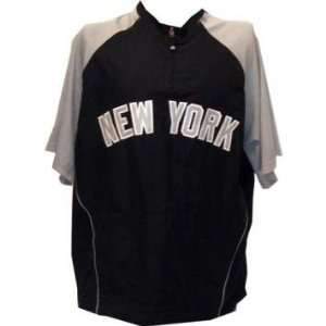  NY Yankees #59 Game Used Cool Base Short Sleeve Pullover 