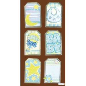  Baby Boy Metal Dimensional Stickers MSS0 15