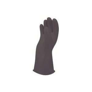   Black 11 Natural Rubber Class 00 Linesmens Gloves With Standard Cuff