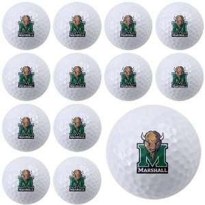  Marshall Thundering Herd Dozen Pack Golf Balls: Sports 