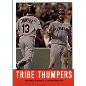   (Tribe Thumpers)(ENCASED MLB Trading Card): Sports Collectibles