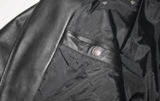 Harley Davidson XXL Black Leather Jacket Made in USA  