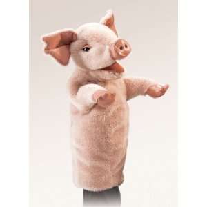  Folkmanis Puppet Stage Pig: Toys & Games