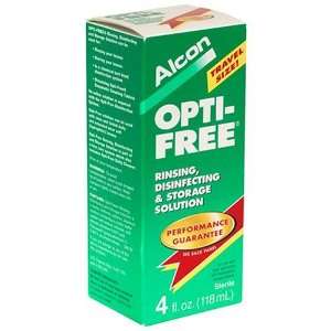  Opti Free Rinsing, Disinfecting and Storage Solution 4oz 