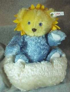 This Steiff Bear is approximately 9 tall sitting He is a limited 