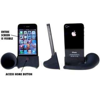 Portable Speaker Amplifier Horn Stand Audio Dock for Apple iPhone 4 4G 