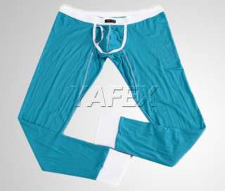 1Pc Mens Pants Bottom Long Johns Thermal Underwear,S M L + 5 Colors 
