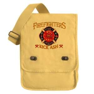   Field Bag Yellow Firefighters Kick Ash   Fire Fighter 