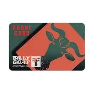  Collectible Phone Card Billy Goat Industries, Inc. USED 