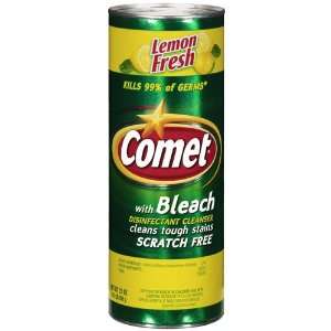 Comet Lemon Fresh Disinfectant Cleanser, 21 Oz  Kitchen 