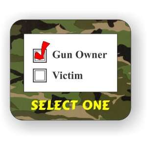  Gun Owner Mouse Pad 