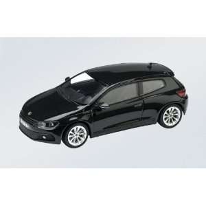    Volkswagen new scirroco 1:43 scale model car   Black: Automotive