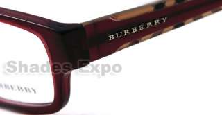 NEW BURBERRY EYEGLASSES BE 2066 BEIGE OPTICAL 3178 AUTH  