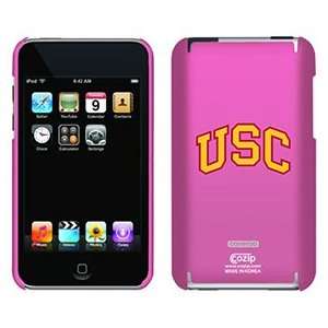  USC yellow with red border arc on iPod Touch 2G 3G CoZip 