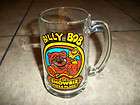 1980 s showbiz pizza place billy bob glass mug look