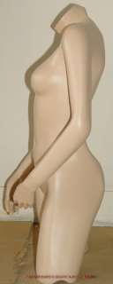 New! 34H Flesh Female Adult Mannequin Torso Form FT1F  