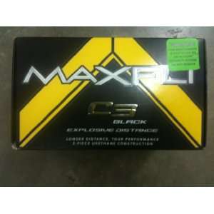  Maxfli C3 Black Explosive Distance Golf Balls   12 Balls 