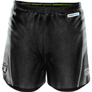  Nfl Equipment Oakland Raiders Speedwick Shorts: Sports 